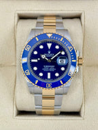 2024 Rolex Submariner "Bluesy" 41mm 126613LB Two-Tone Blue Dial
