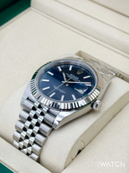 NEW 2026 Rolex Datejust 41mm 126334 Stainless Steel Jubilee Blue Dial