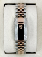 NEW 2026 Rolex Datejust 41mm 126331 Two-Tone Rose Gold Chocolate Dial (STICKERED)