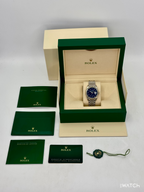 2024 Rolex Datejust 36mm 126200 Stainless Steel Jubilee Blue Dial