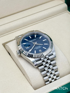 NEW 2026 Rolex Datejust 41mm 126334 Stainless Steel Jubilee Blue Dial