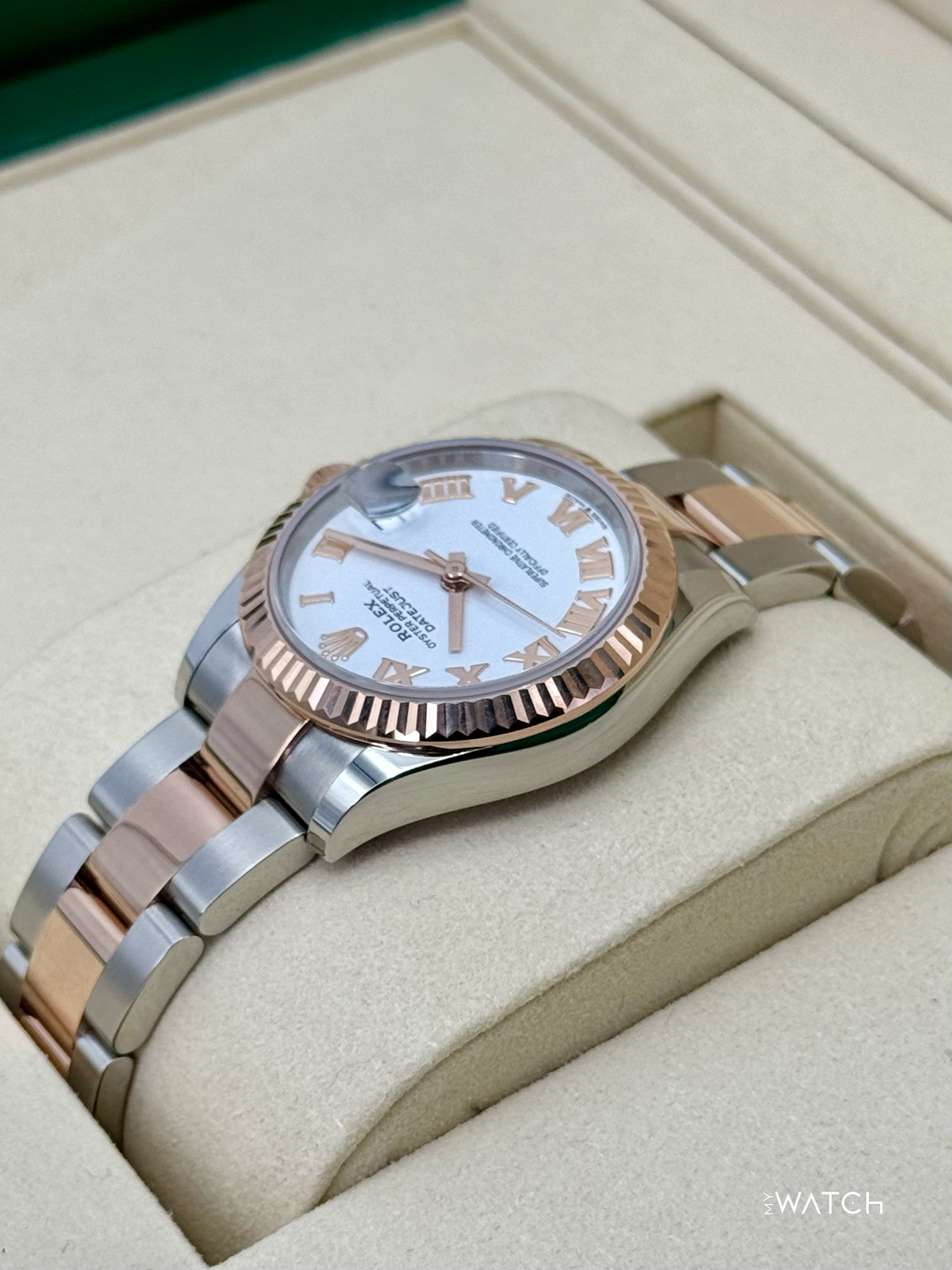 NEW 2025 Rolex Ladies Datejust 31mm 278271 Two-Tone Oyster White Dial