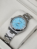 NEW 2026 Rolex Oyster Perpetual 31mm 277200 Turquoise Tiffany Blue Dial