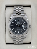 NEW 2026 Rolex Datejust 41mm 126300 Stainless Steel Jubilee Rhodium Dial