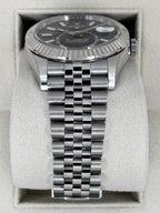 2023 Rolex Sky-Dweller 42mm 336934 Stainless Steel Jubilee Blue Dial
