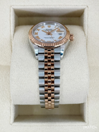 2023 Rolex Lady-Datejust 28mm 279171 Two-Tone Jubilee White Dial