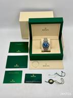 NEW 2023 Rolex Datejust 41mm 126300 Stainless Steel Jubilee Blue Dial