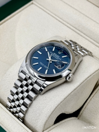 2024 Rolex Datejust 36mm 126200 Stainless Steel Jubilee Blue Dial