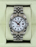 2014 Rolex Datejust Turn-O-Graph 36mm 116264 Jubilee White Dial