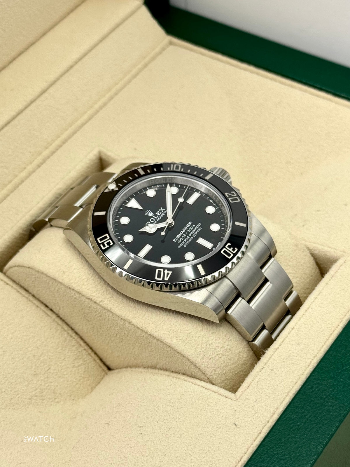 2025 Rolex Submariner 41mm 124060 Stainless Steel Black Dial