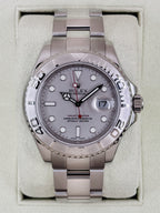 2005 Rolex Yacht-Master 40mm 16622 Platinum Bezel and Dial (Collectors Set)
