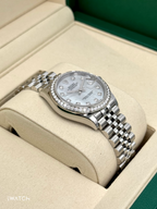 NEW 2025 Rolex Lady Datejust 31mm 278384RBR Jubilee MOP Diamond Dial