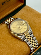 1991 Rolex Datejust 36mm 16233 Two-Tone Jubilee Champagne Dial