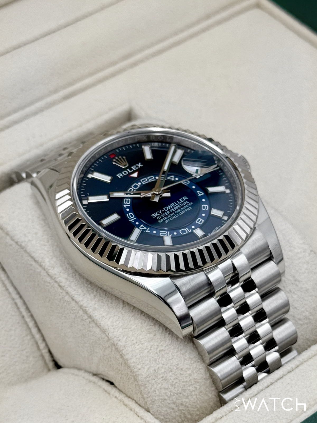 2024 Rolex Sky-Dweller 42mm 336934 Jubilee Blue Dial