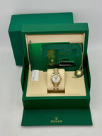 NEW 2026 Rolex Lady Datejust 28mm 279173 Two-Tone Jubilee Silver Diamond Dial