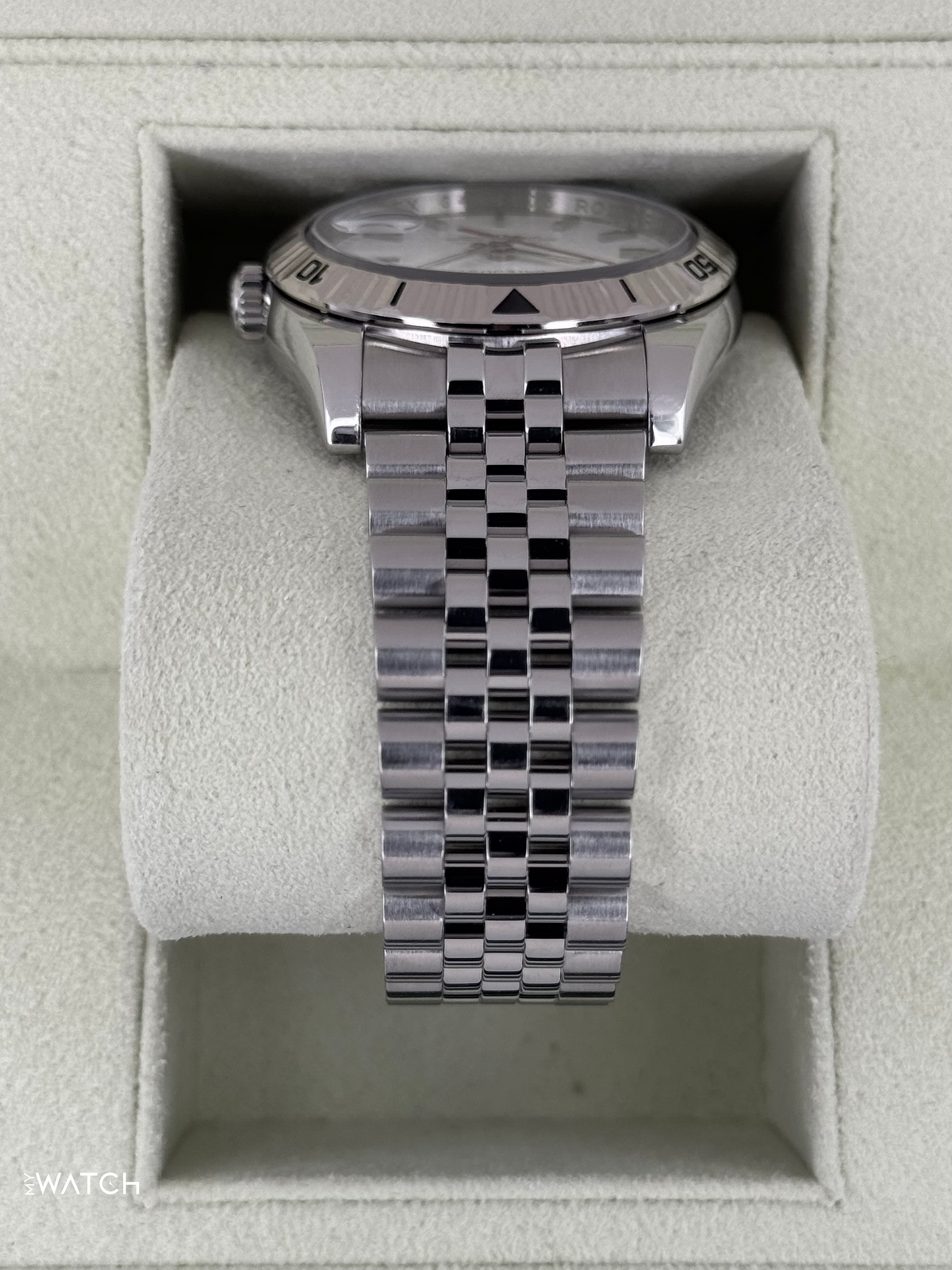 2014 Rolex Datejust Turn-O-Graph 36mm 116264 Jubilee White Dial