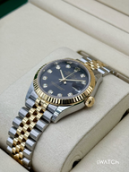 NEW 2025 Rolex Lady Datejust 31mm 278273 Two-Tone Dark Grey Diamond Dial