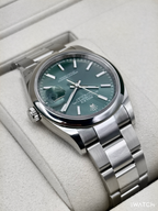 NEW 2026 Rolex Datejust 36mm 126200 Oyster Mint Green Dial