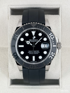 2022 Rolex Yacht-Master 42mm 226659 White Gold Oysterflex Black Dial