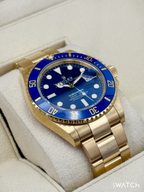 Rolex Submariner "Bluesy" 41mm 126618LB Yellow Gold Blue Dial