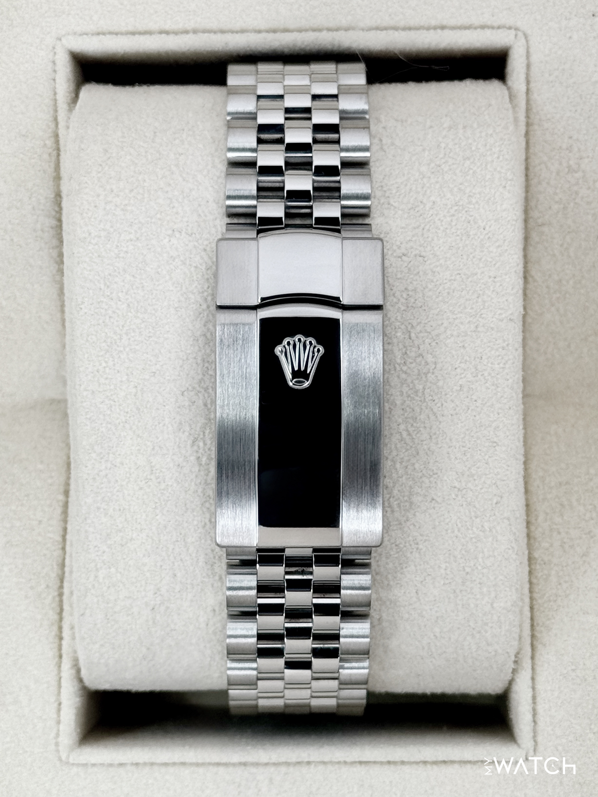 2024 Rolex Datejust 36mm 126200 Stainless Steel Jubilee Black Dial