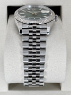 NEW 2026 Rolex Datejust 36mm 126234 Stainless Steel Jubilee Mint Green Dial