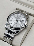 NEW 2026 Rolex Datejust 41mm 126334 Stainless Steel Oyster Silver Dial