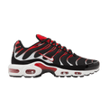 Nike Air Max Plus Black White University Red