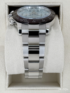 2017 Rolex Daytona 40mm 116506 Platinum Ice Blue Diamond Baguette Dial