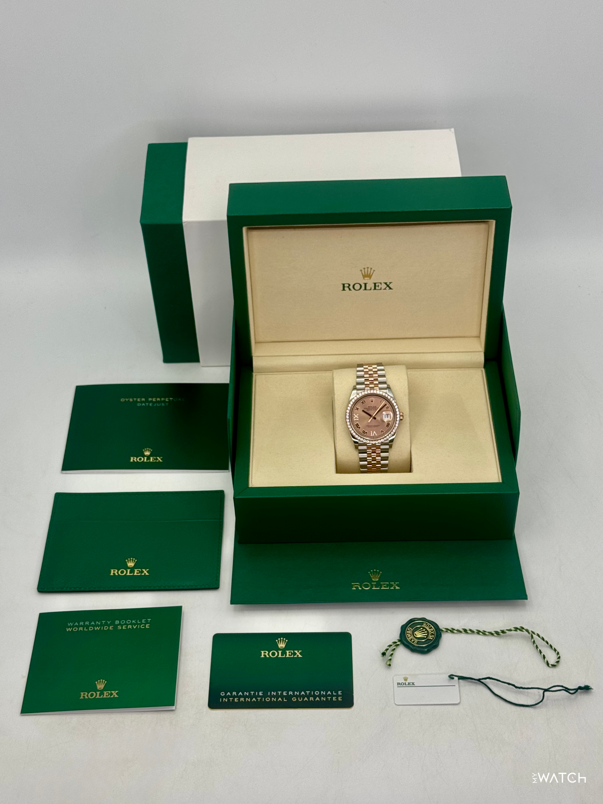 2025 Rolex Datejust 36mm 126281RBR Two-Tone Jubilee Pink Diamond Dial