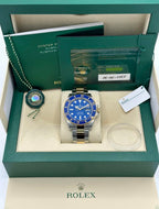 2023 Rolex Submariner "Bluesy" 41mm 126613LB Two-Tone Blue Dial