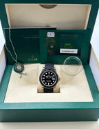 2023 Rolex Yacht-Master 42mm 226658 Gold Oysterflex Black Dial