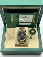 2016 Rolex Datejust 41mm 116333 Two-Tone Oyster Wimbledon Dial