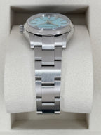 NEW 2026 Rolex Oyster Perpetual 31mm 277200 Turquoise Tiffany Blue Dial
