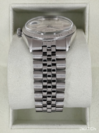 1970 Rolex Datejust 36mm 1603 Stainless Steel Jubilee Silver Linen Dial