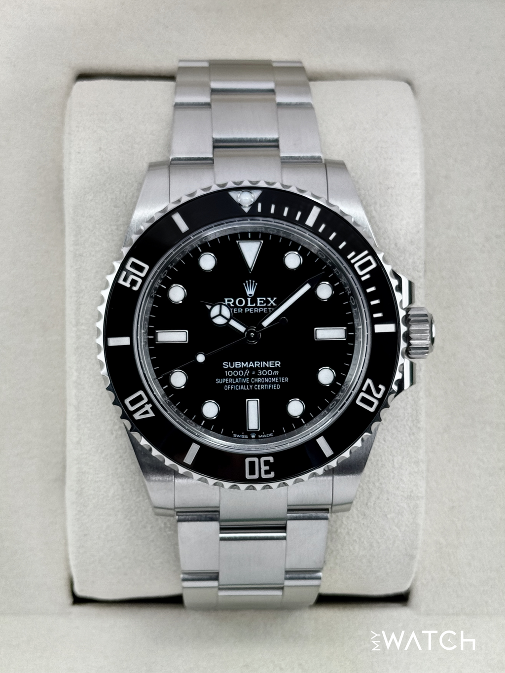 NEW 2025 Rolex Submariner 41mm 124060 Stainless Steel Black Dial