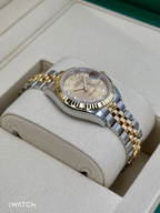 NEW 2025 Rolex Lady Datejust 28mm 279173 Jubilee Champagne Diamond Dial