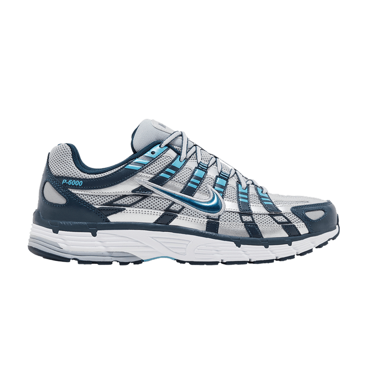 Nike P-6000 Armory Navy Flat Silver