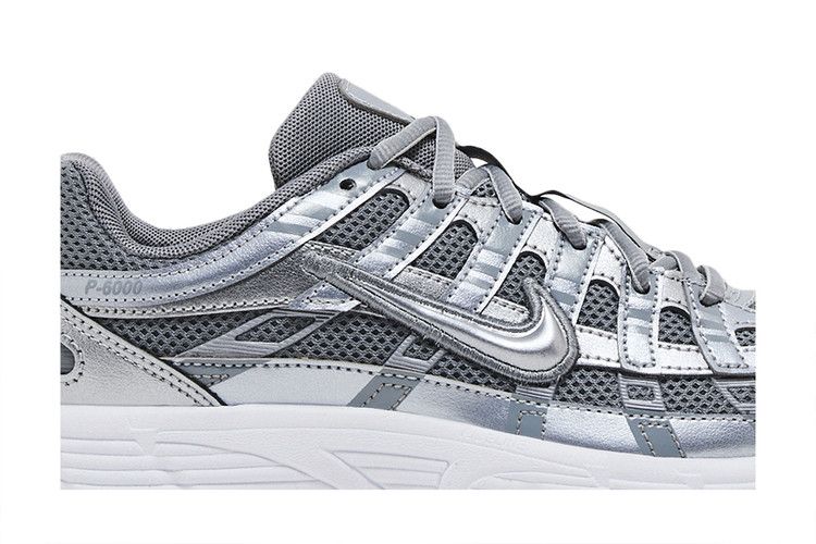 Nike P-6000 Metalic Cool Grey (GS)