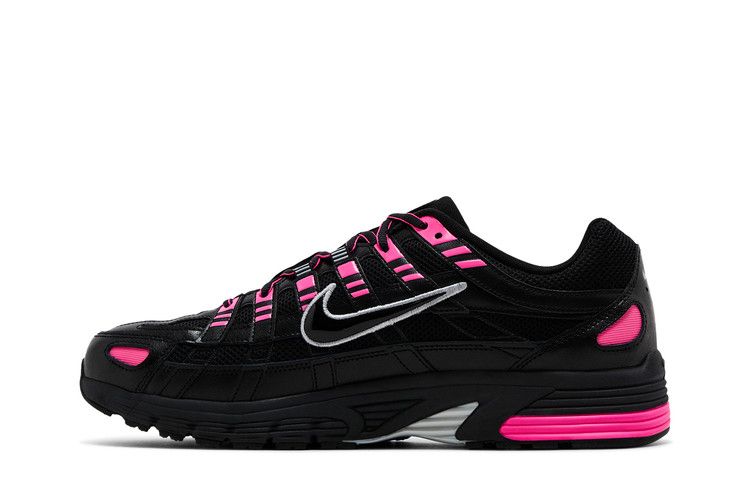Nike P-6000 Pink Blast Metallic Silver Black