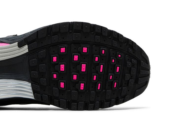 Nike P-6000 Pink Blast Metallic Silver Black