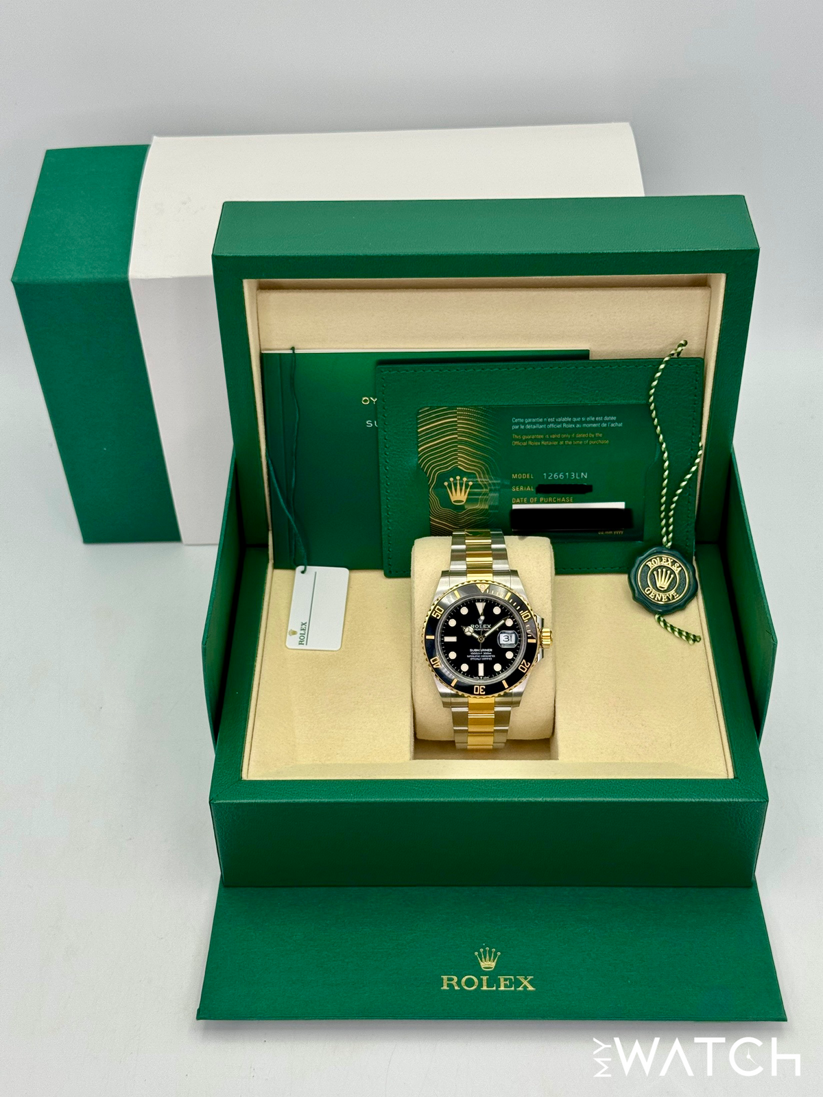 2025 Rolex Submariner 41mm 126613LN Two-Tone Black Dial