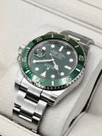 2015 Rolex Submariner Hulk 40mm 116610LV Green Dial