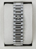 NEW 2026 Rolex Day-Date 36mm 128396TBR Ice Blue Roman Numeral Dial
