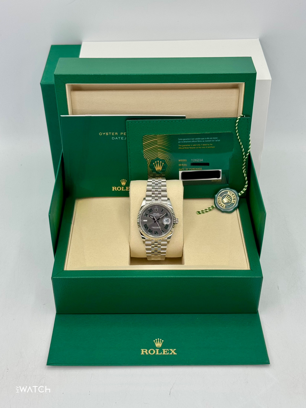 NEW 2026 Rolex Datejust 36mm 126234 Jubilee Wimbledon Dial