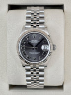 NEW 2026 Rolex Datejust 31mm 278274 Stainless Steel Jubilee Grey Dial