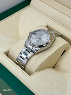 2015 Rolex Datejust 31mm 178274 Stainless Steel Oyster Silver Dial