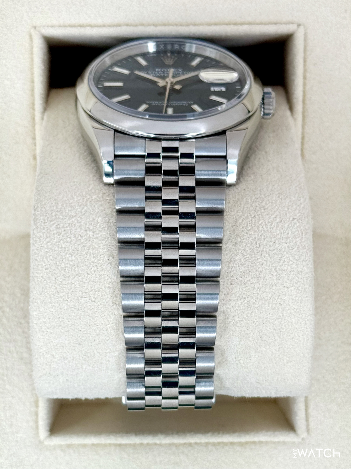 2024 Rolex Datejust 36mm 126200 Stainless Steel Jubilee Blue Dial