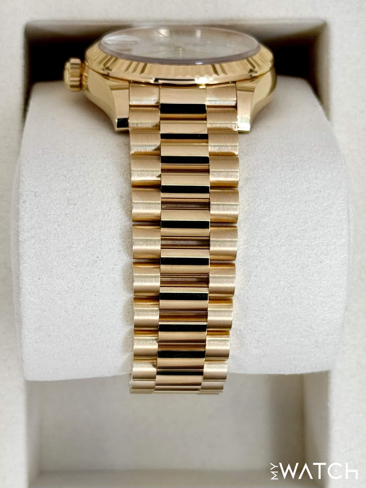 NEW 2025 Rolex Datejust 31mm 278278 Yellow Gold MOP Diamond Dial