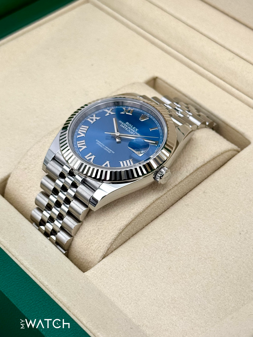 NEW 2026 Rolex Datejust 41mm 126334 Jubilee Azzurro-Blue Dial